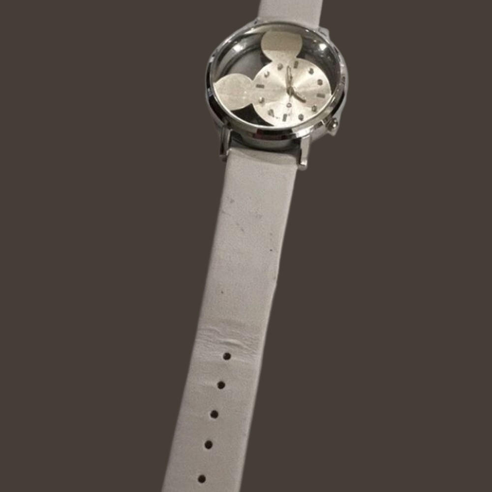 Fashion Watch~Silver and White Band~Watch~NEW